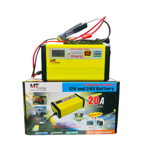 12v & 24v - 20A স্মার্ট ব্যাটারি চার্জার
